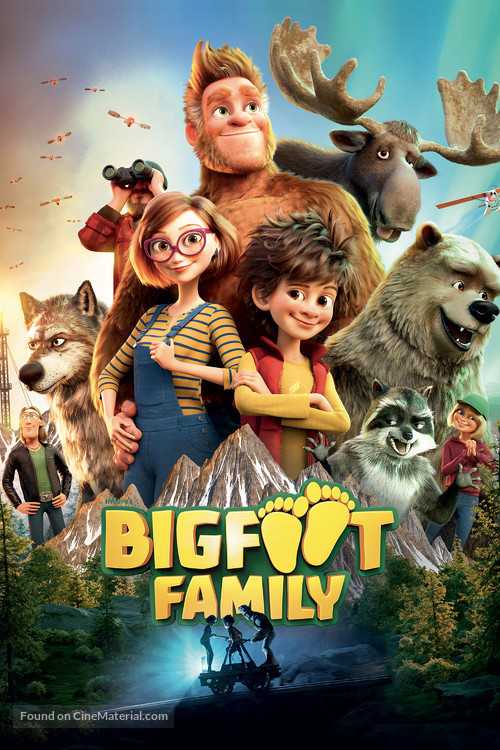 Bigfoot Family - Belgian Movie Cover