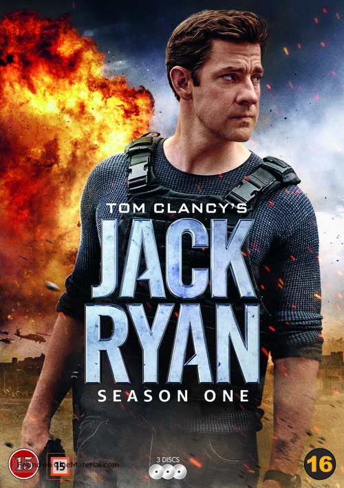 &quot;Tom Clancy&#039;s Jack Ryan&quot; - Danish DVD movie cover