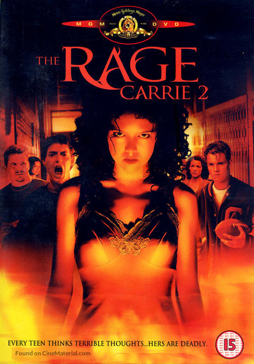 The Rage: Carrie 2 - British Movie Cover