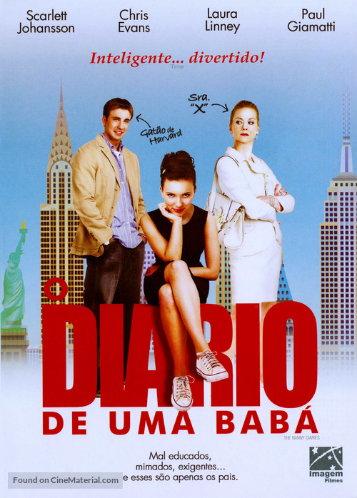 The Nanny Diaries - Brazilian DVD movie cover