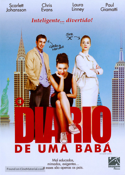 The Nanny Diaries - Brazilian DVD movie cover