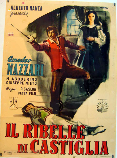 Don Juan de Serrallonga - Italian Movie Poster