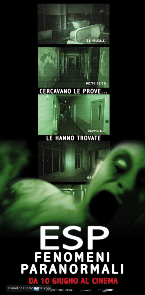 Grave Encounters - Italian Movie Poster