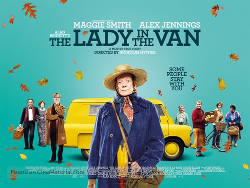 The Lady in the Van - British Movie Poster