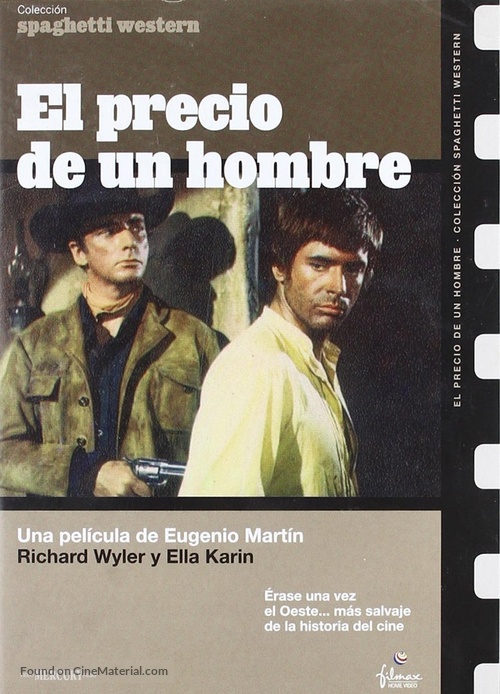 El precio de un hombre - Spanish DVD movie cover