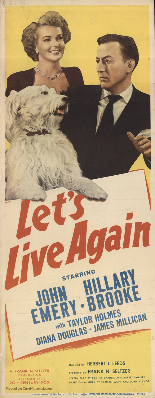 Let&#039;s Live Again - Movie Poster