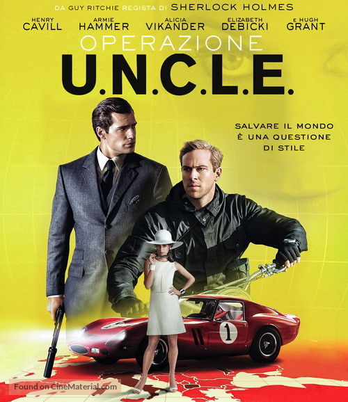 The Man from U.N.C.L.E. - Italian Movie Cover