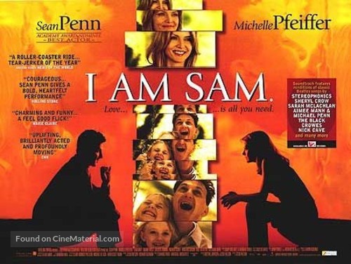 I Am Sam - British Movie Poster
