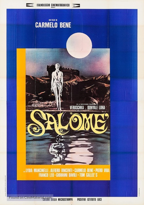 Salom&egrave; - Italian Movie Poster