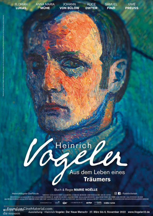 Heinrich Vogeler - Aus dem Leben eines Tr&auml;umers - German Movie Poster