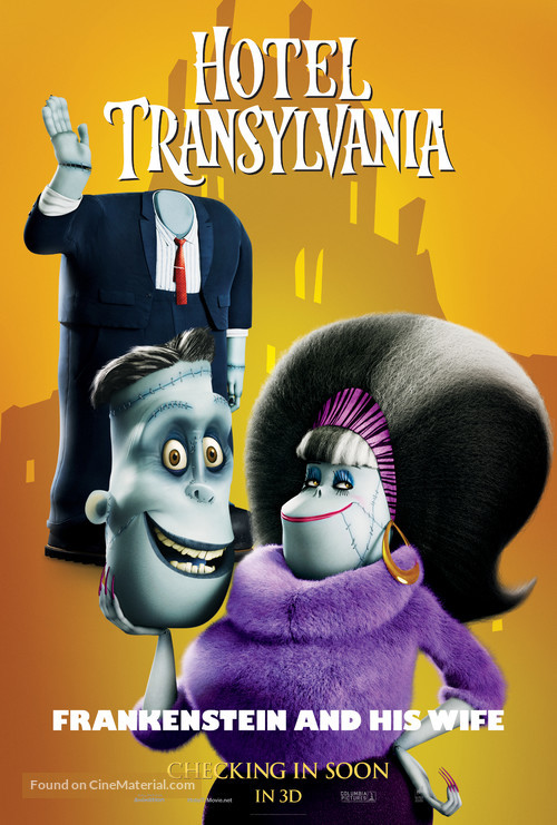 Hotel Transylvania - Character movie poster