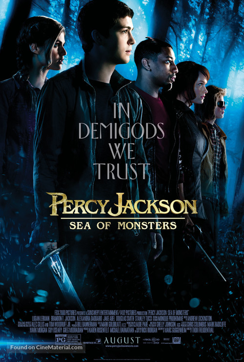 Percy Jackson: Sea of Monsters - Movie Poster