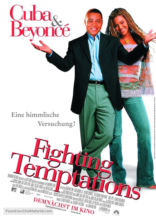 The Fighting Temptations - German poster