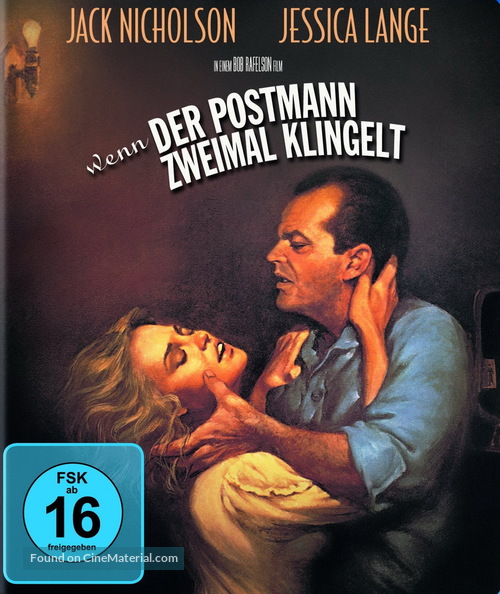 The Postman Always Rings Twice - German Movie Cover