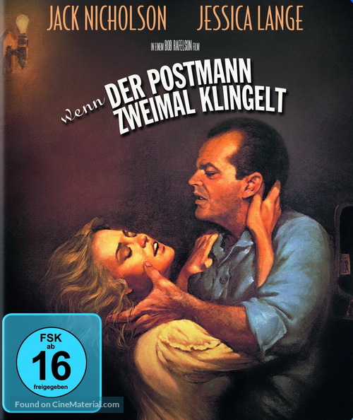 The Postman Always Rings Twice - German Movie Cover