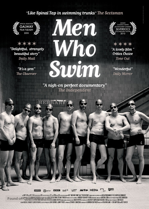 Men Who Swim - Swedish Movie Poster