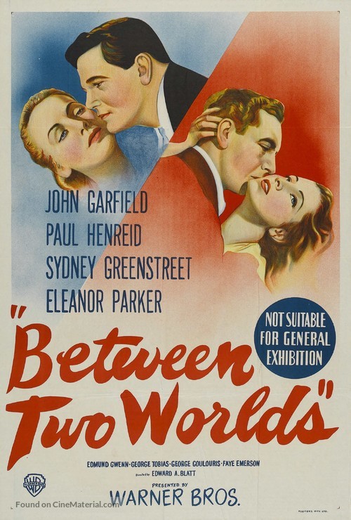 Between Two Worlds - Australian Movie Poster