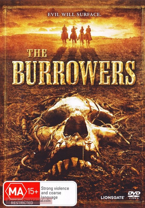 The Burrowers - Australian Movie Cover