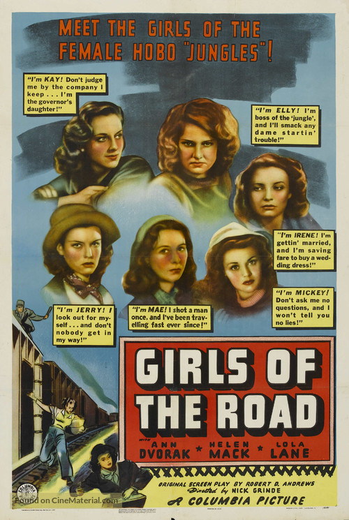 Girls of the Road - Movie Poster