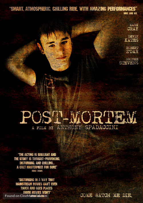 Post-Mortem - DVD movie cover
