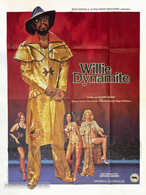 Willie Dynamite - French Movie Poster
