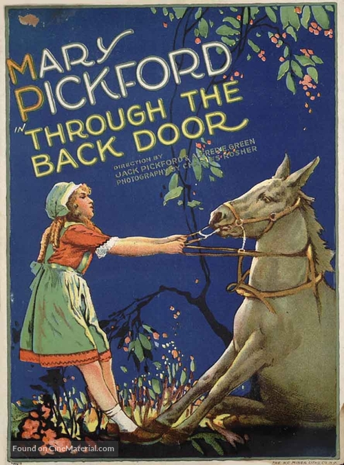 Through the Back Door - Movie Poster
