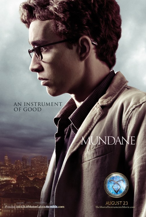 The Mortal Instruments: City of Bones - Movie Poster