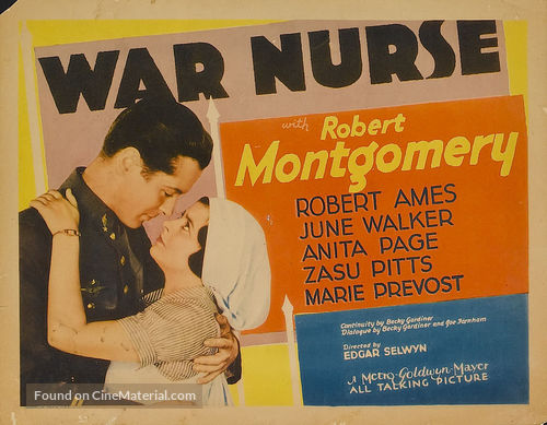 War Nurse - Movie Poster