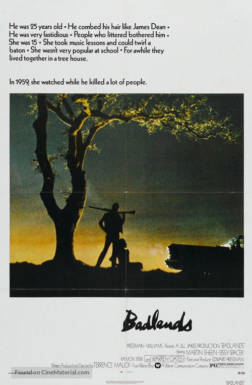 Badlands - Movie Poster