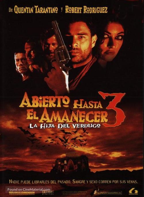 From Dusk Till Dawn 3: The Hangman&#039;s Daughter - Spanish DVD movie cover