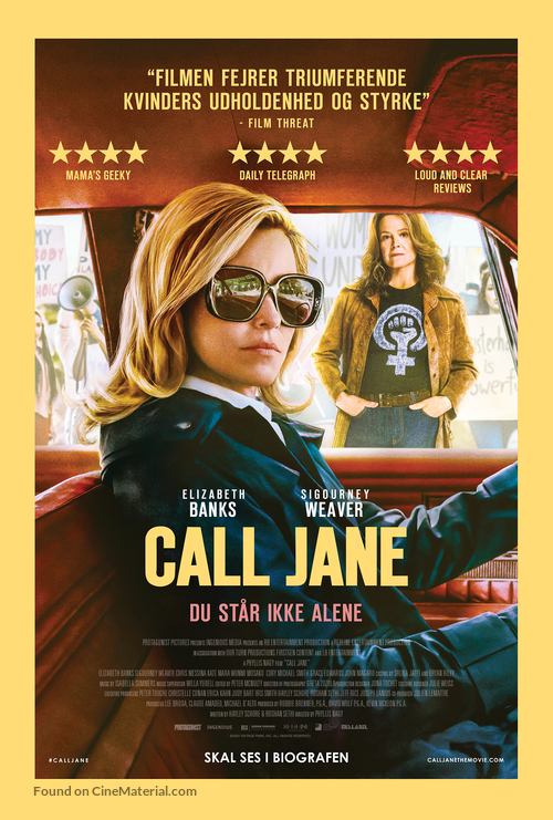 Call Jane - Danish Movie Poster