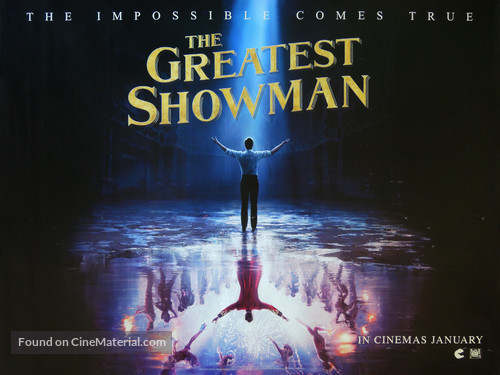 The Greatest Showman - British Movie Poster