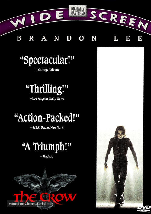 The Crow - DVD movie cover