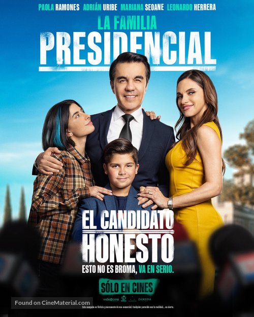 El candidato honesto - Mexican Movie Poster