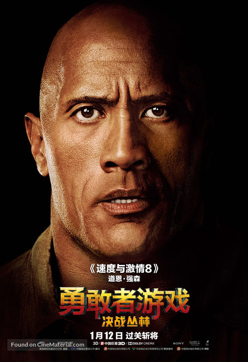 Jumanji: Welcome to the Jungle - Chinese Movie Poster