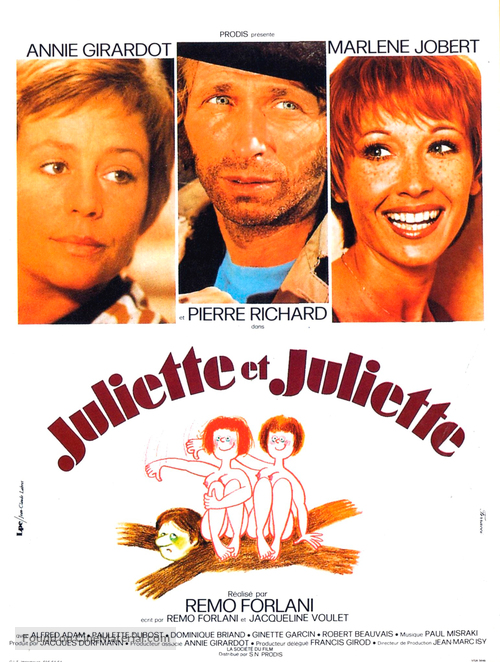Juliette et Juliette - French Movie Poster