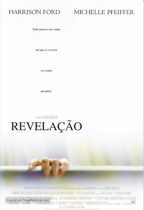 What Lies Beneath - Brazilian Movie Poster