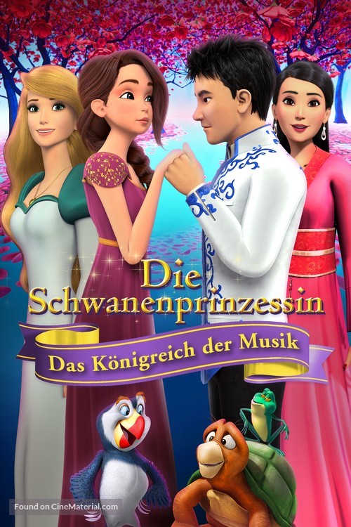 The Swan Princess: Kingdom of Music - German Movie Cover