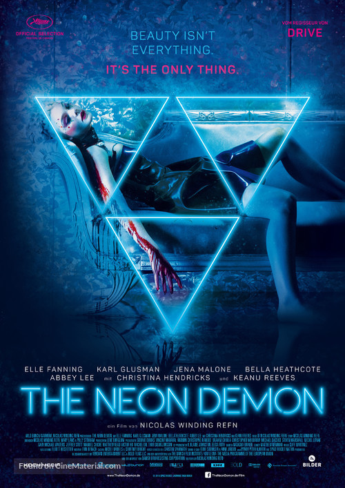 The Neon Demon - German Movie Poster