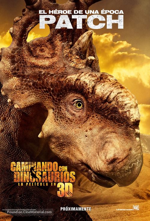 Walking with Dinosaurs 3D - Argentinian Movie Poster