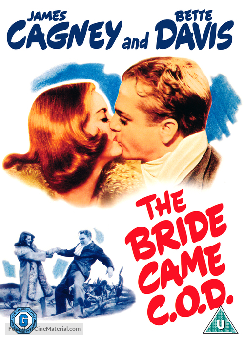 The Bride Came C.O.D. - British Movie Cover