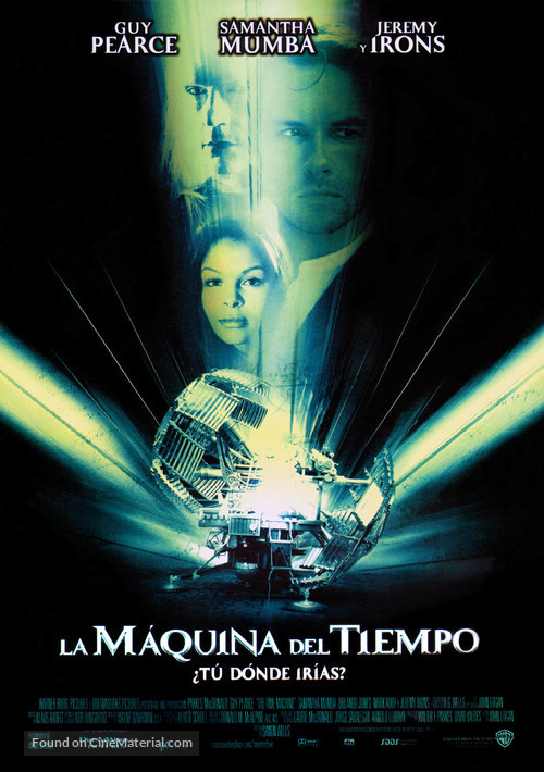 The Time Machine - Spanish Movie Poster