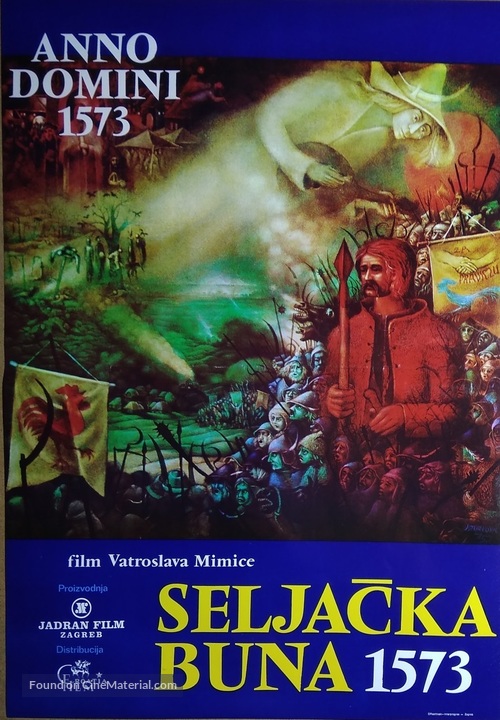 Seljacka buna 1573 - Yugoslav Movie Poster