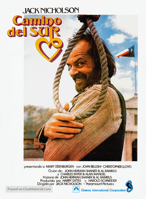 Goin&#039; South - Spanish Movie Poster
