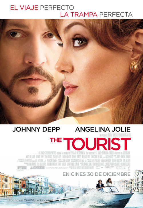 The Tourist - Spanish Movie Poster