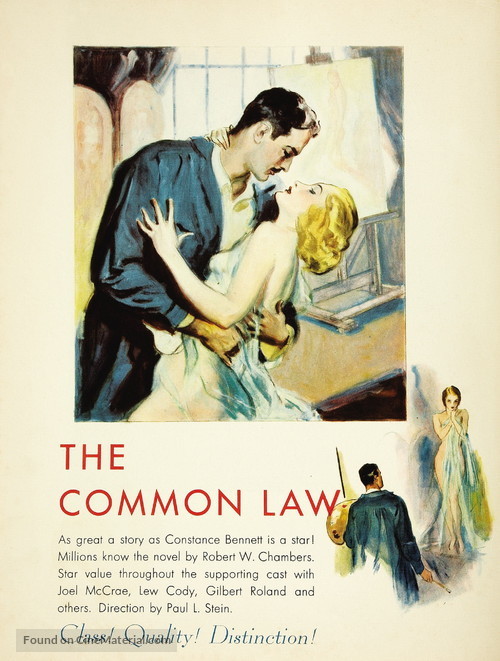 The Common Law - poster