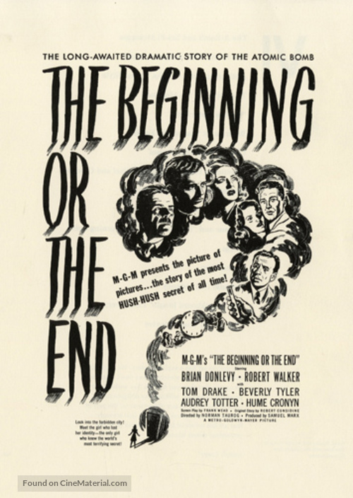 The Beginning or the End - poster