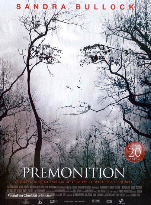 Premonition - Spanish Movie Poster