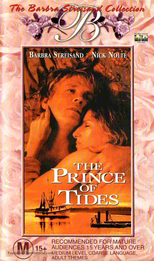 The Prince of Tides - Australian VHS movie cover