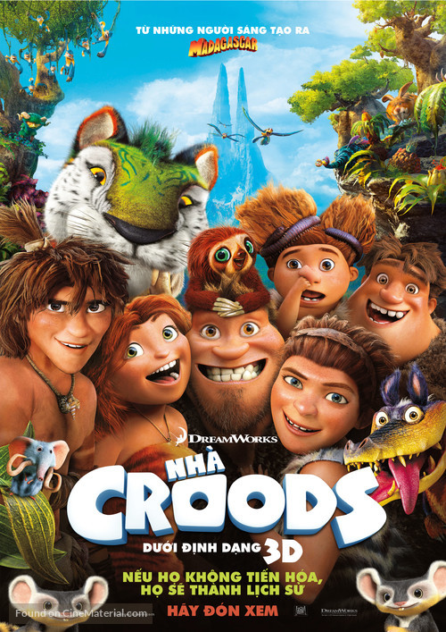 The Croods - Vietnamese Movie Poster